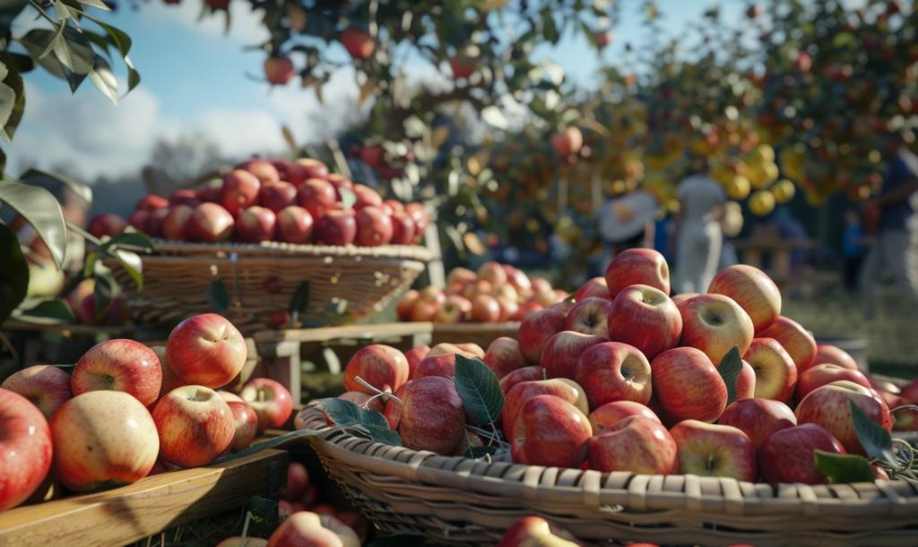 National Apple Harvest Festival with apple picking and cider tastings in October