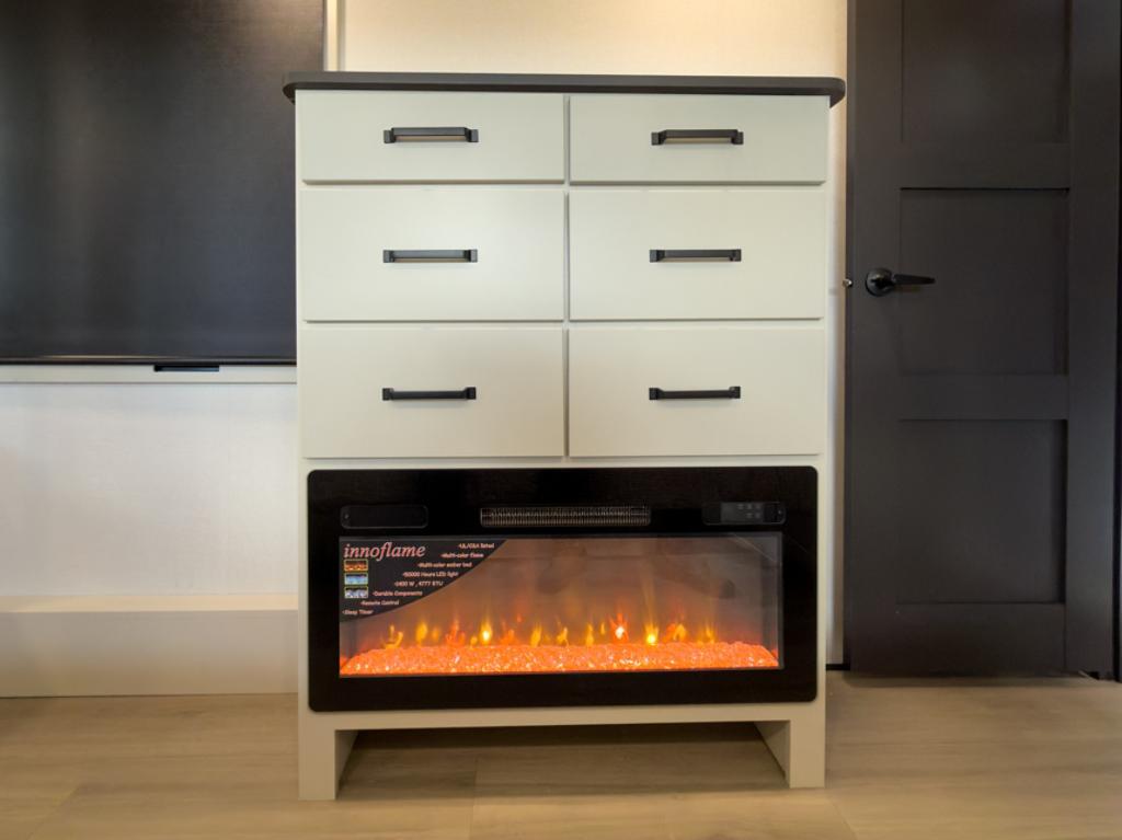 Momentum 399M Dresser with Fireplace