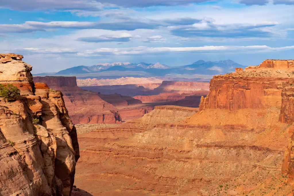 Mountains in Moab National Park