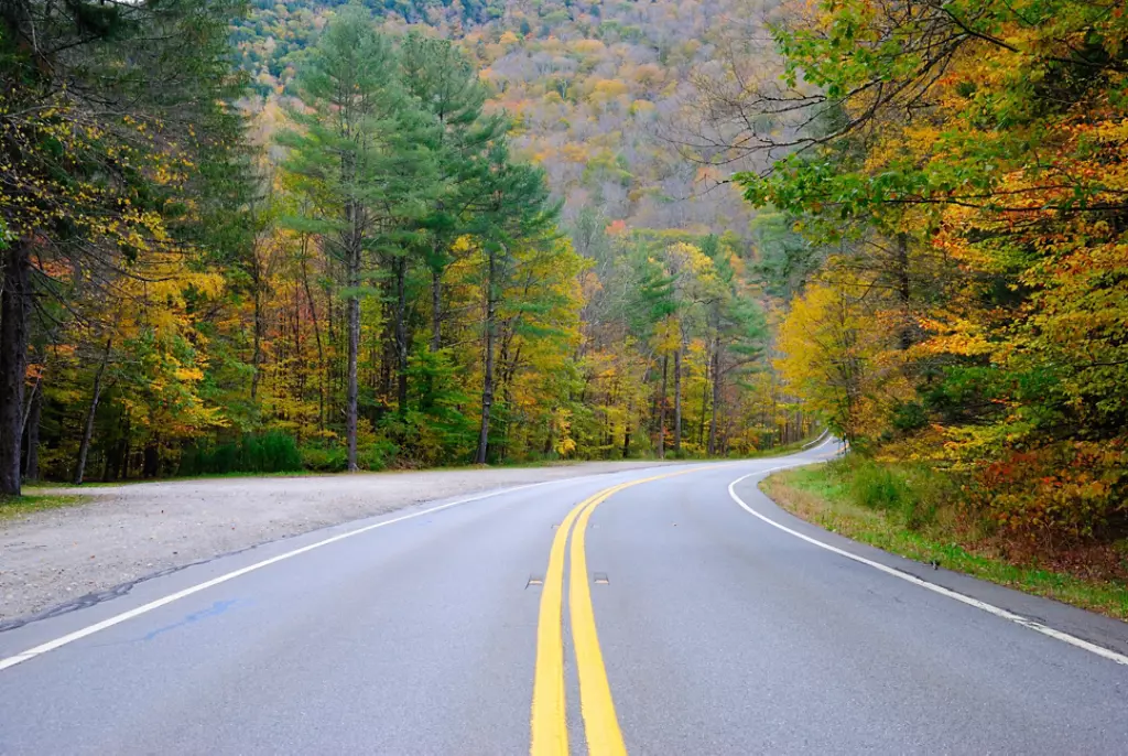 Fall View of Old King's Highway